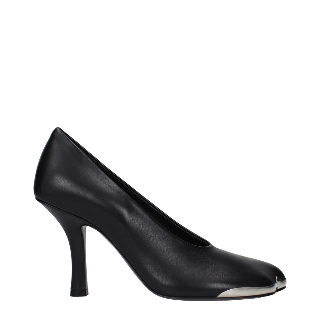 Burberry Schwarze Lederpumps
