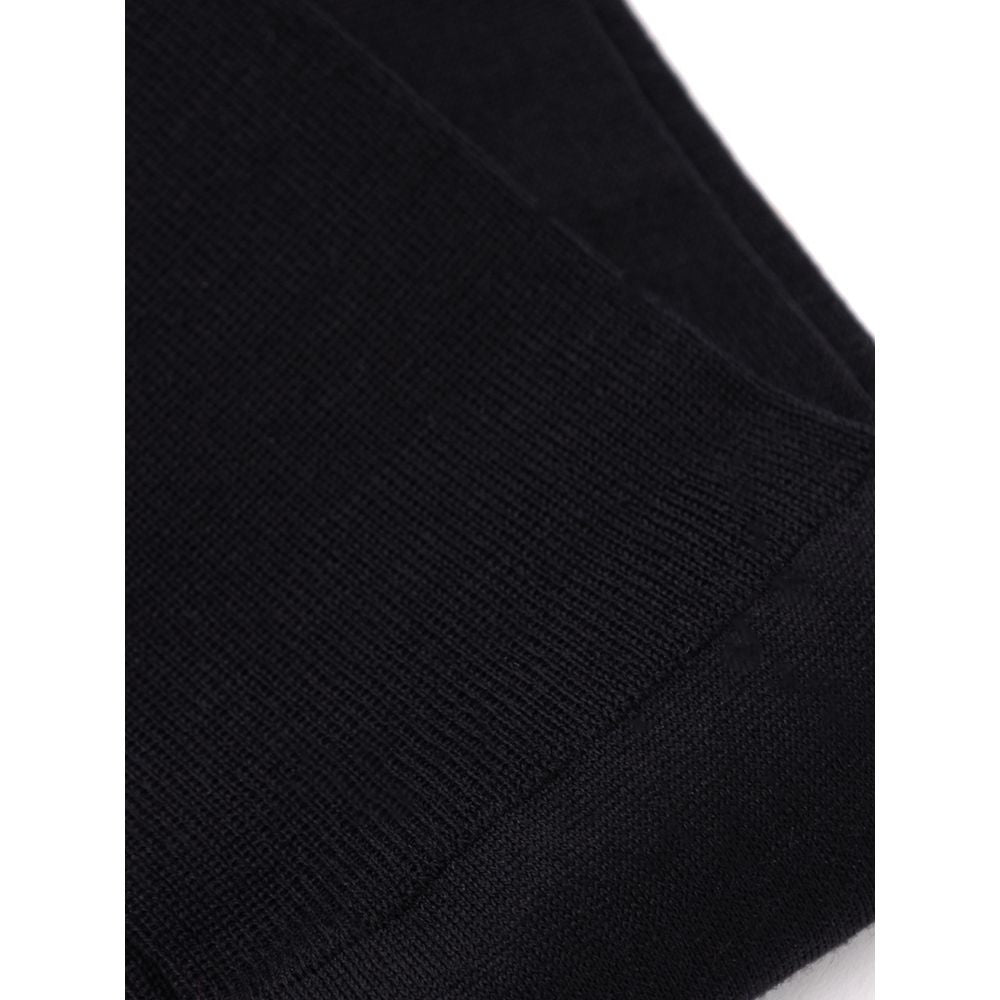 ZEGNA Schwarze Wollsocken