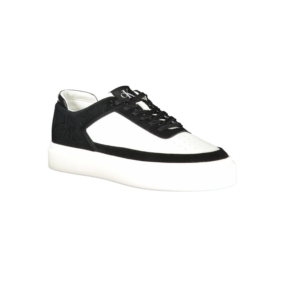 Calvin Klein Weißes Leder Herren Sneaker