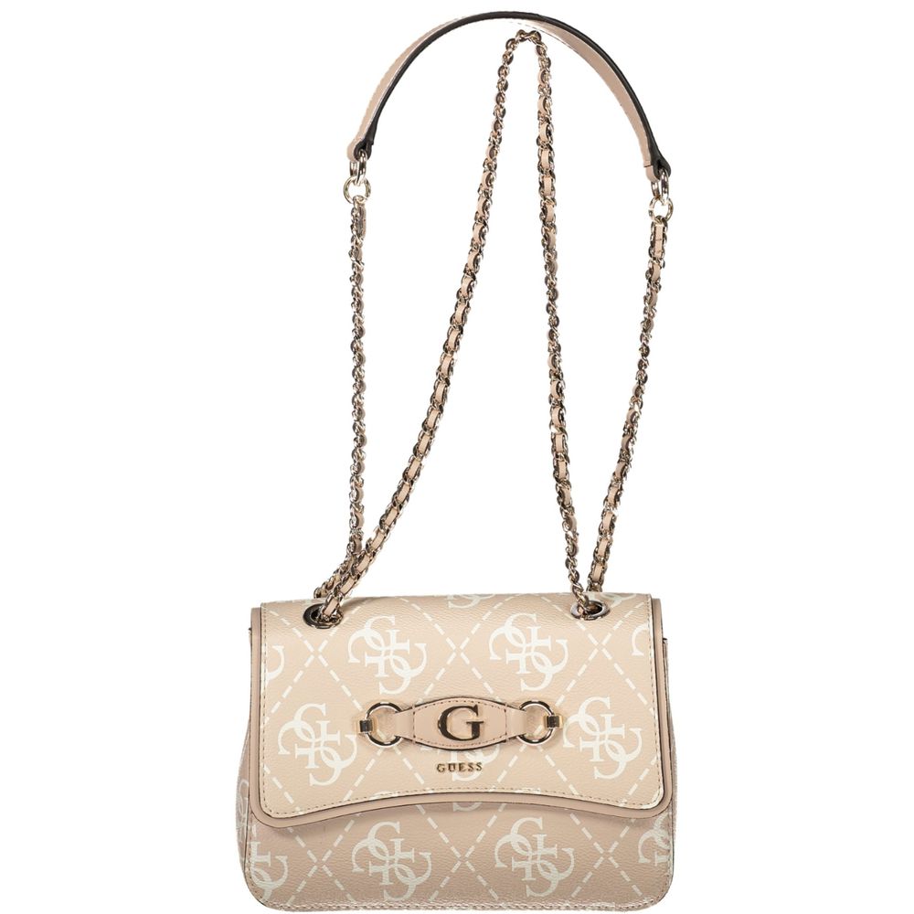 Guess Jeans Rosa Polyethylen-Handtasche