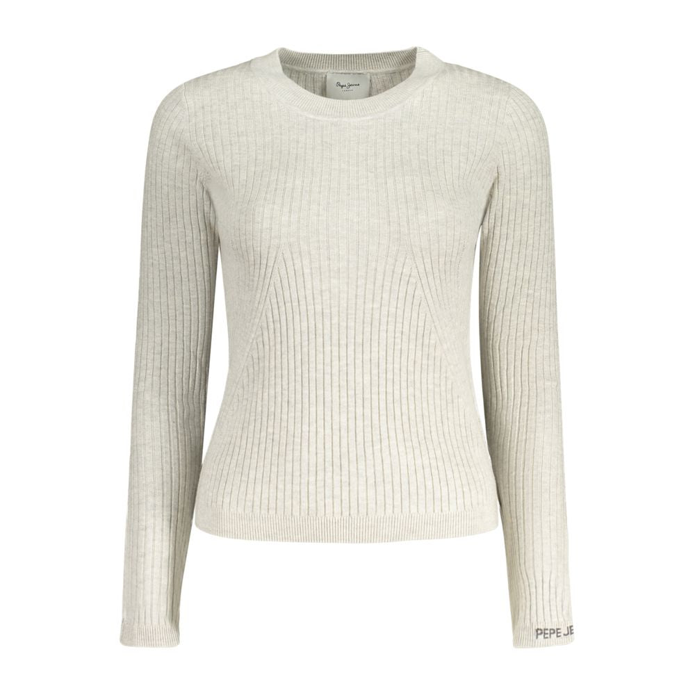 Pepe Jeans Grauer Baumwoll-Pullover