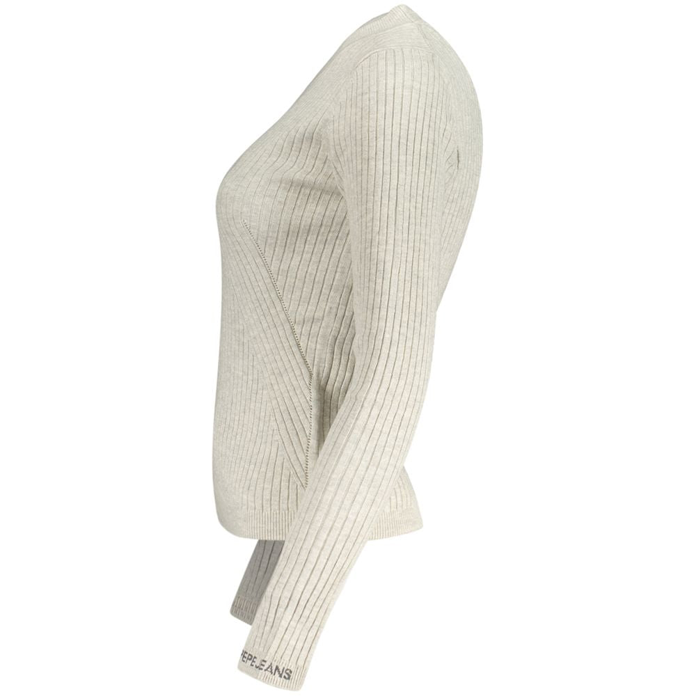 Pepe Jeans Grauer Baumwoll-Pullover