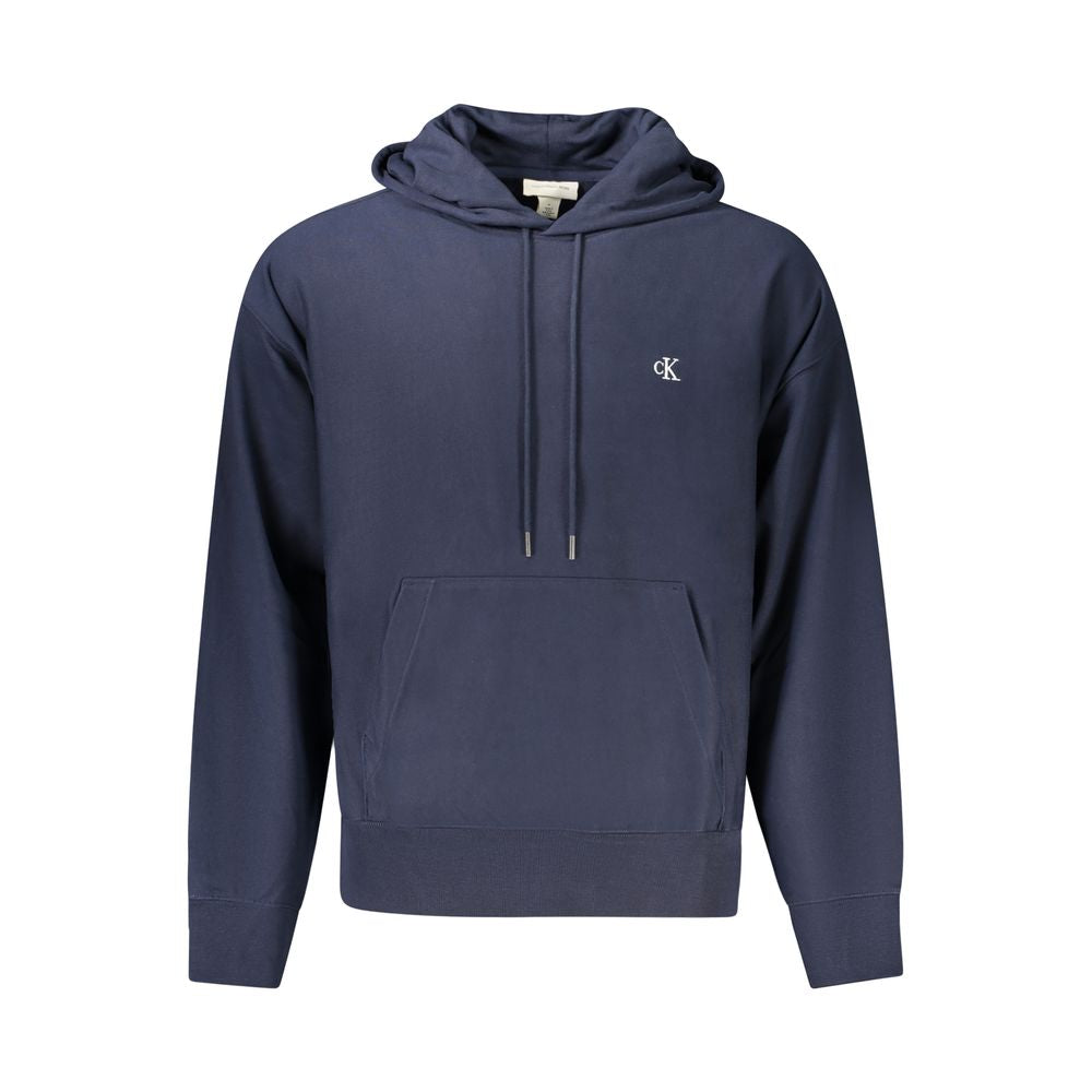 Calvin Klein Baumwoll-Sweatshirt in Blau