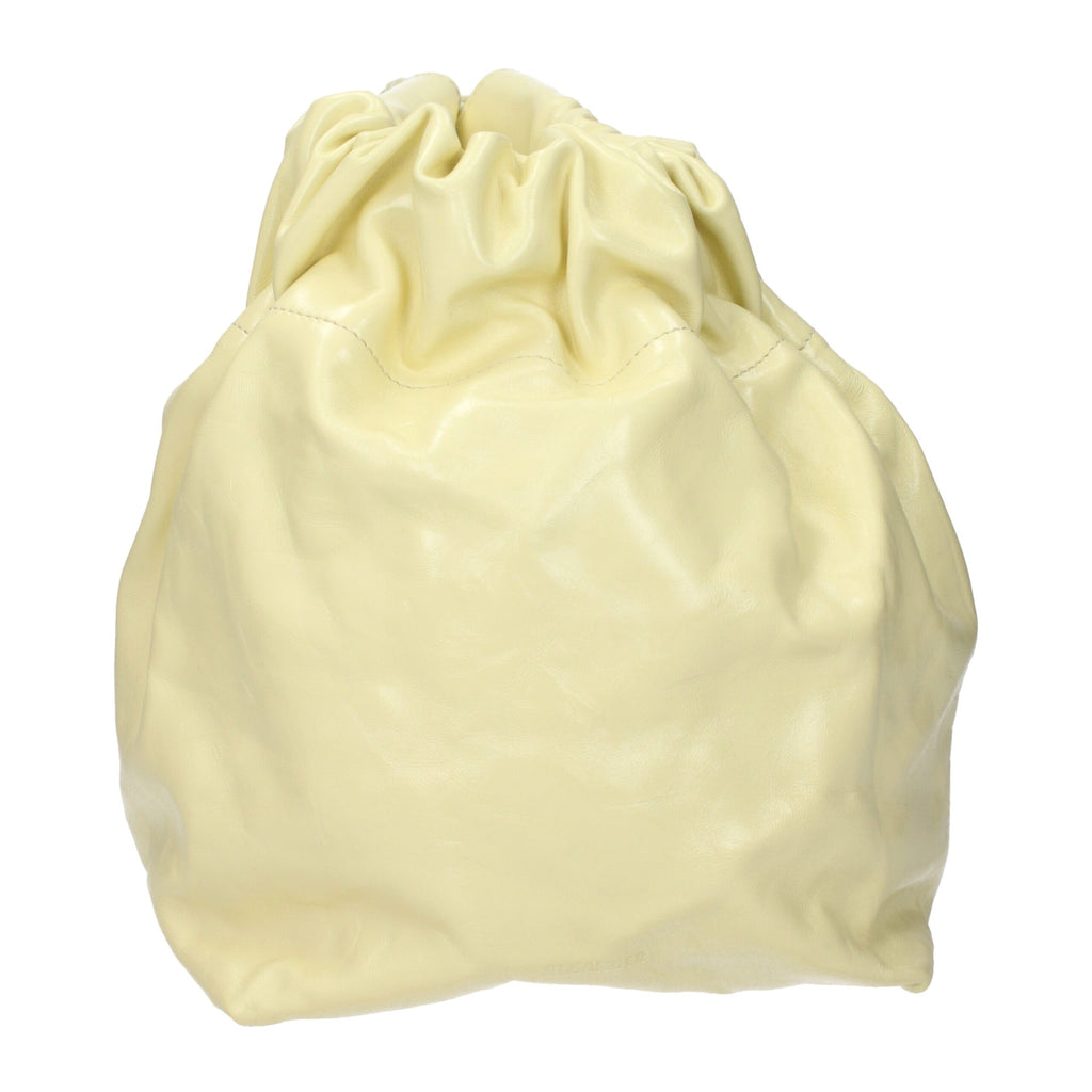 Jil Sander Gelbe Lederhandtasche