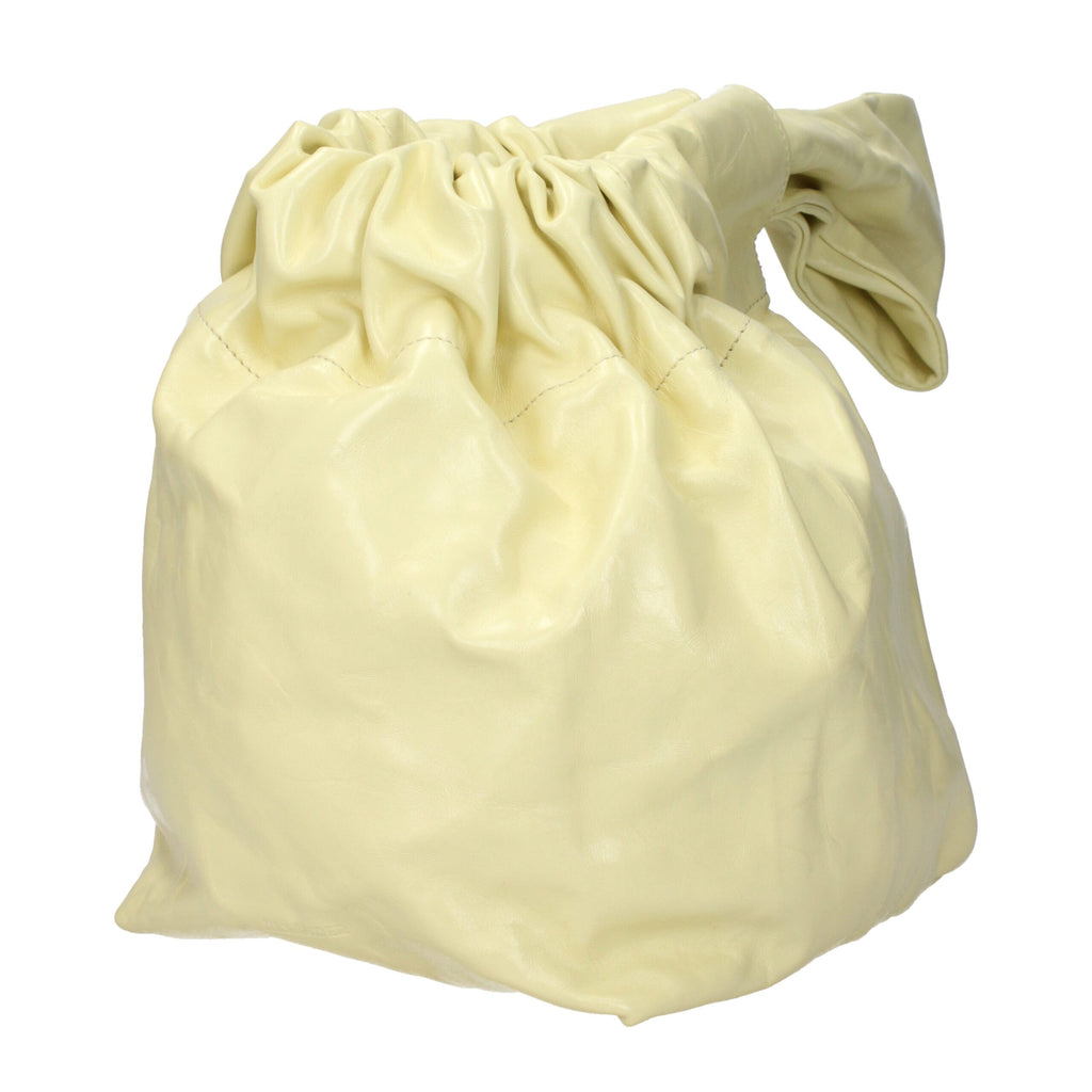 Jil Sander Gelbe Lederhandtasche