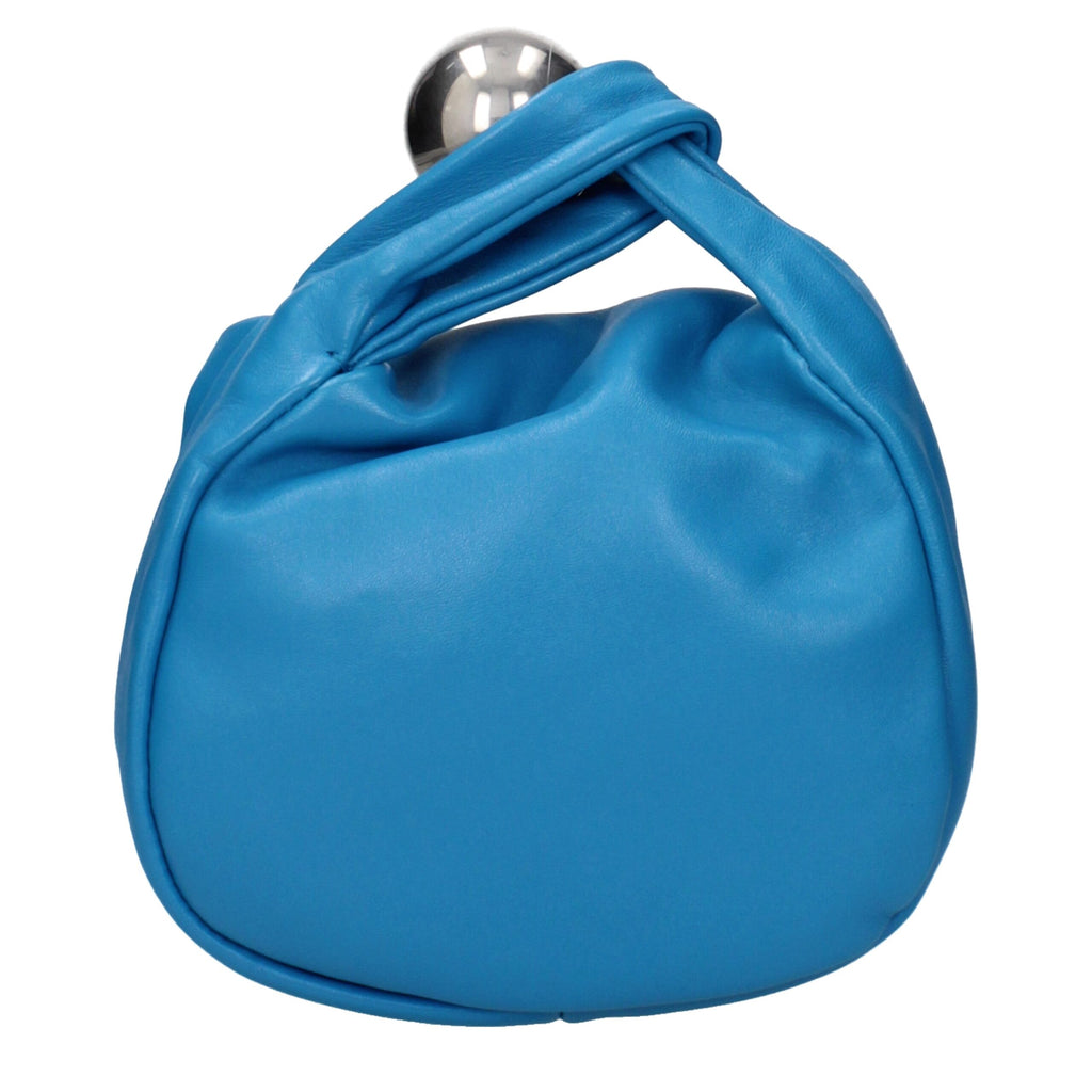 Jil Sander Handtasche aus Blauem Leder