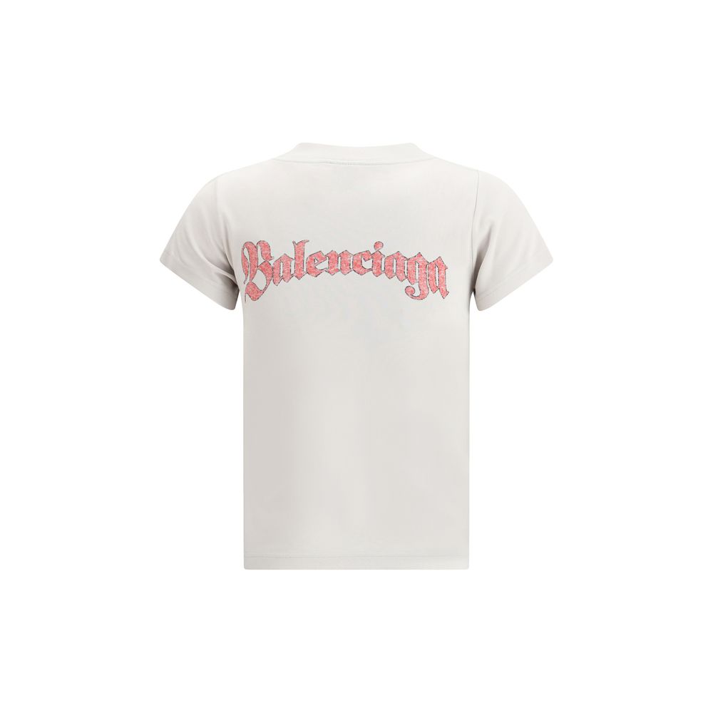 Balenciaga Weißes Baumwoll-T-Shirt