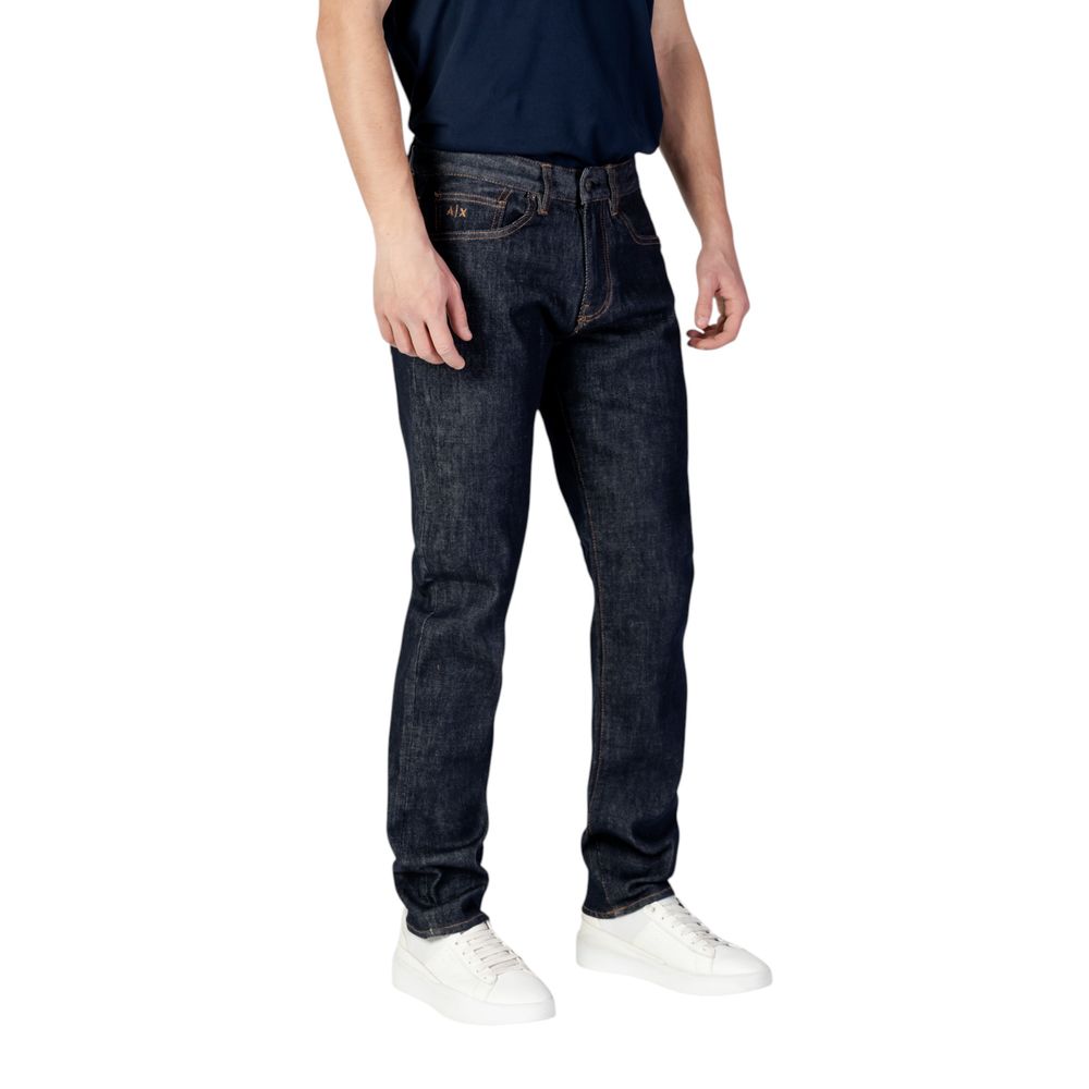 Jean skinny bleu en polyester Armani Exchange