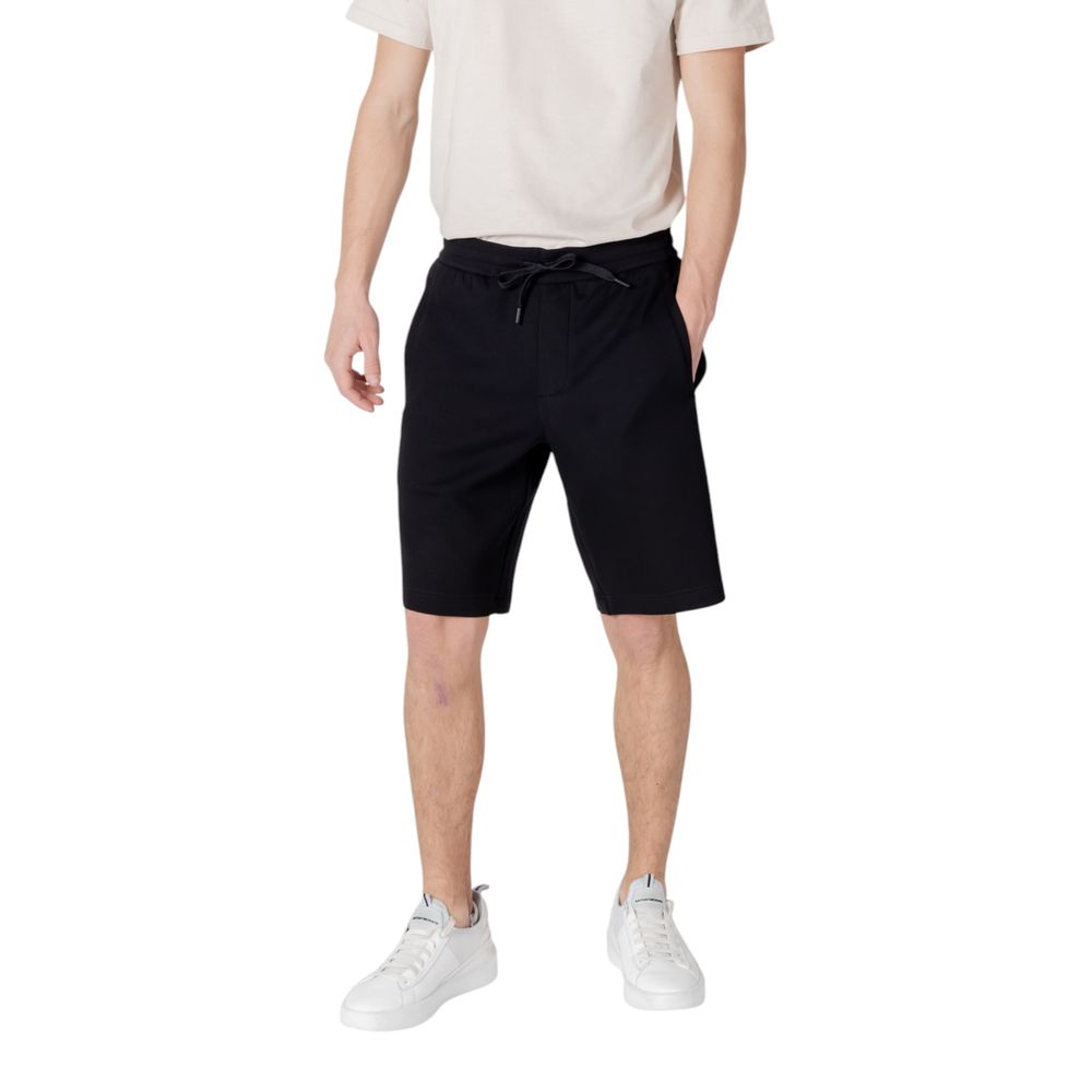 Bermuda en coton noir Armani Exchange