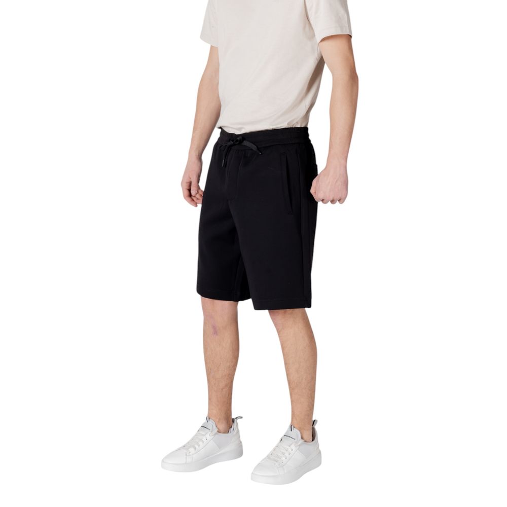 Bermuda en coton noir Armani Exchange