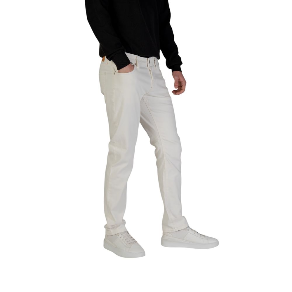 Jack Jones Weiße Skinny Jeans aus Baumwolle