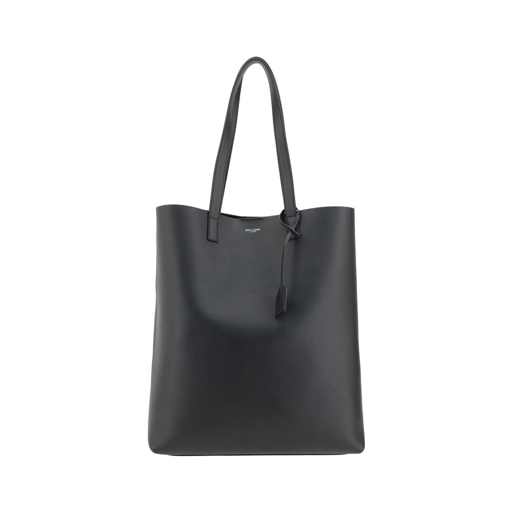 Saint Laurent Schwarze Handtasche aus Kalbshaut Bos Taurus