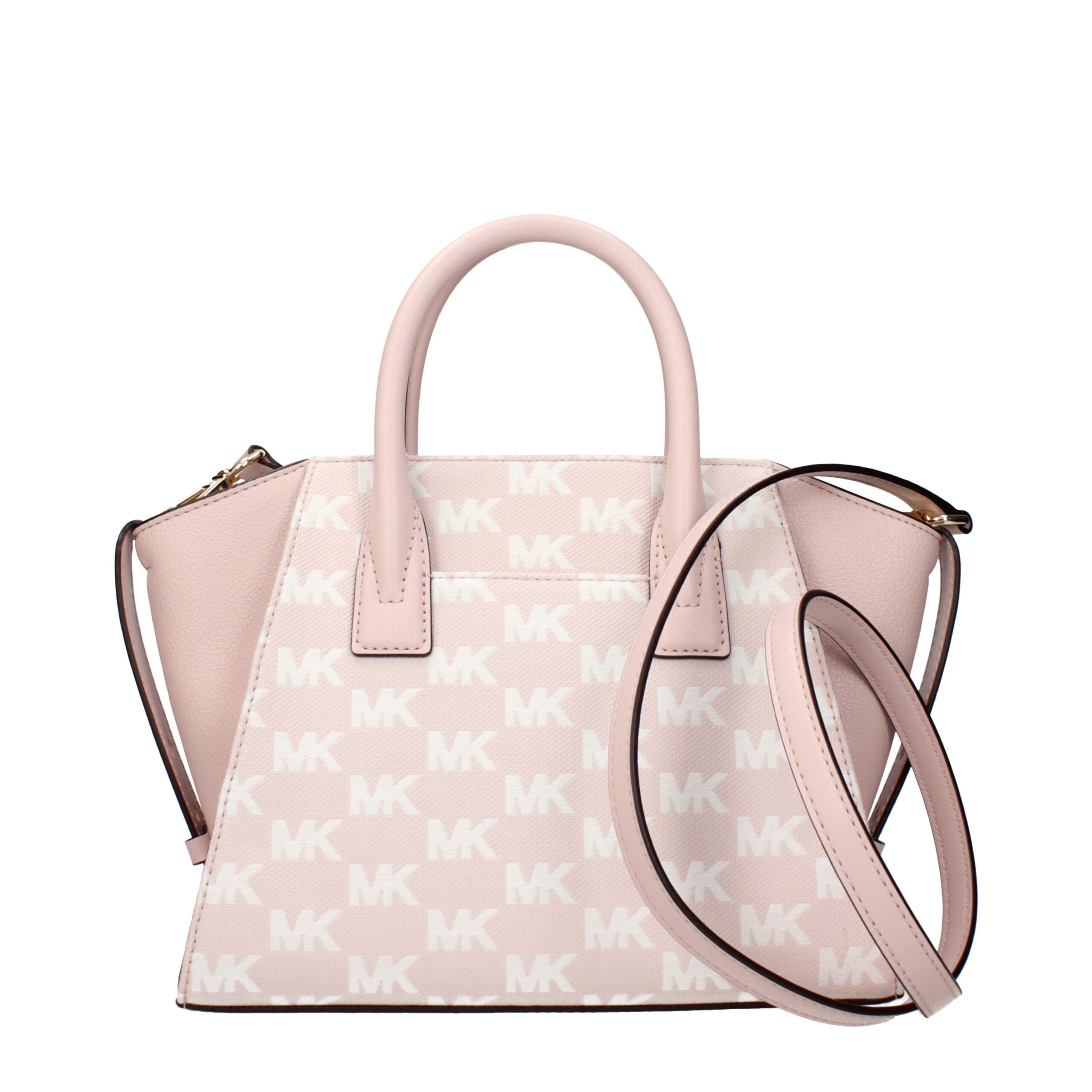 Michael Kors Rosa Stoffhandtasche