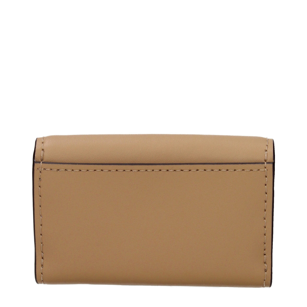 Michael Kors Braune Leder-Geldbörse