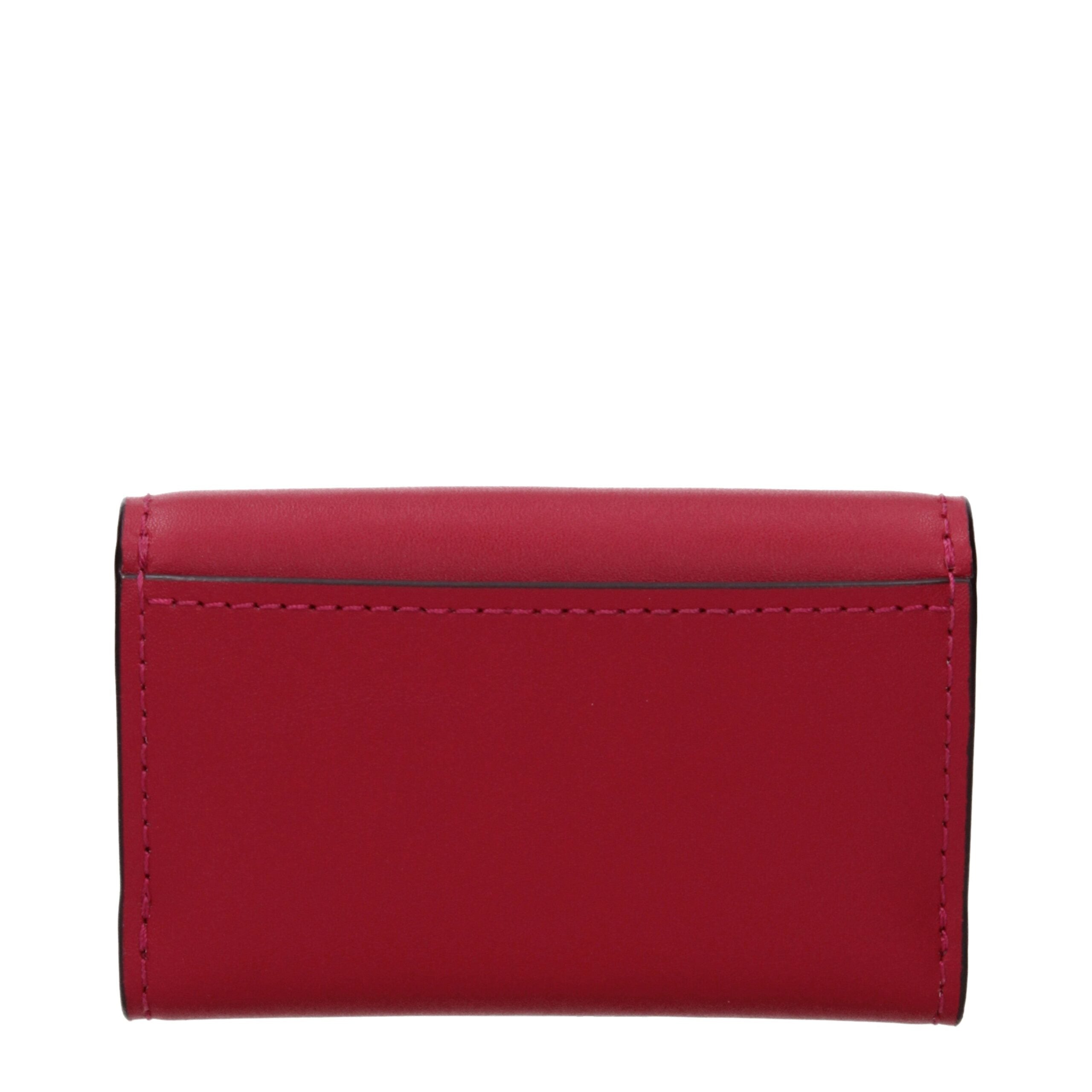 Michael Kors Rote Leder-Geldbörse