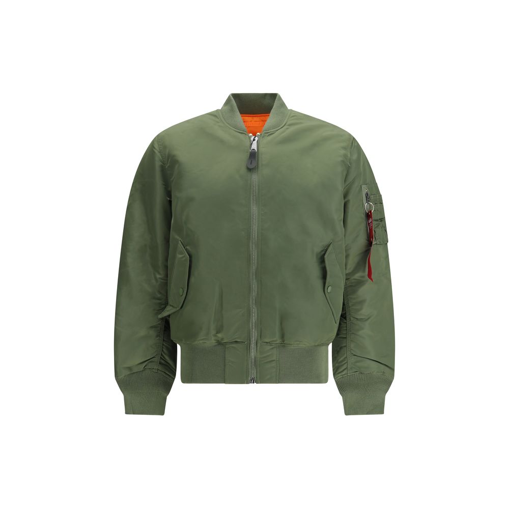 Bomber en nylon vert ALPHA INDUSTRIES