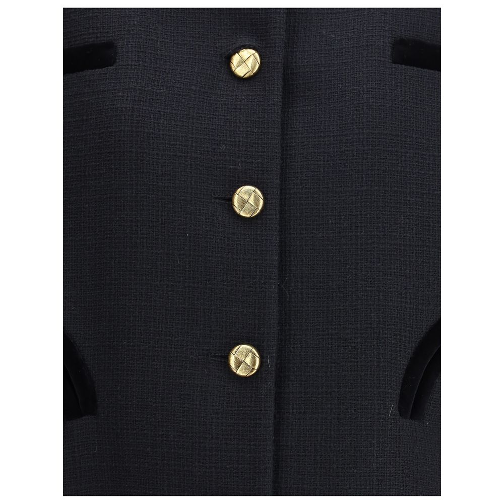 Blazé Milano Schwarzes Baumwoll-Oberteil