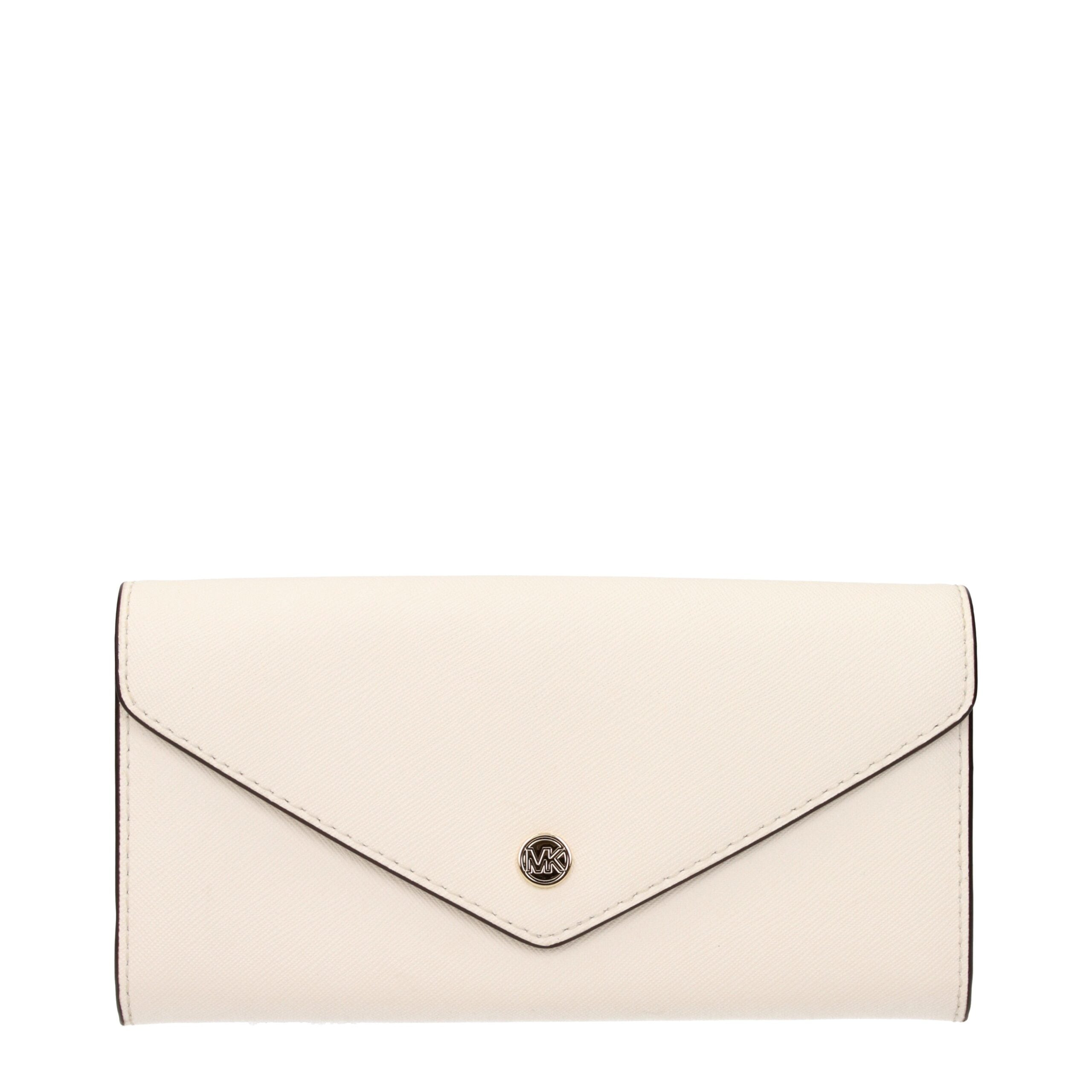 Michael Kors Beige Leder-Geldbörse