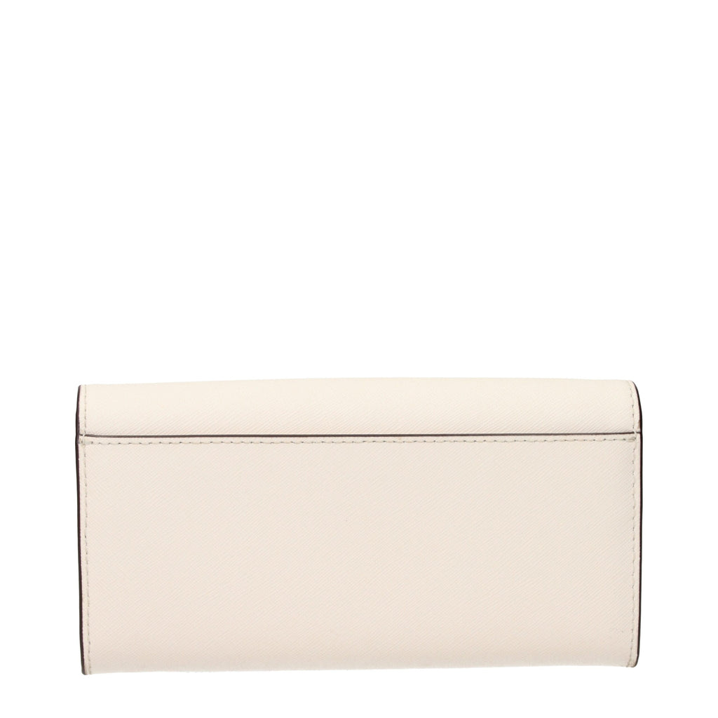 Michael Kors Beige Leder-Geldbörse