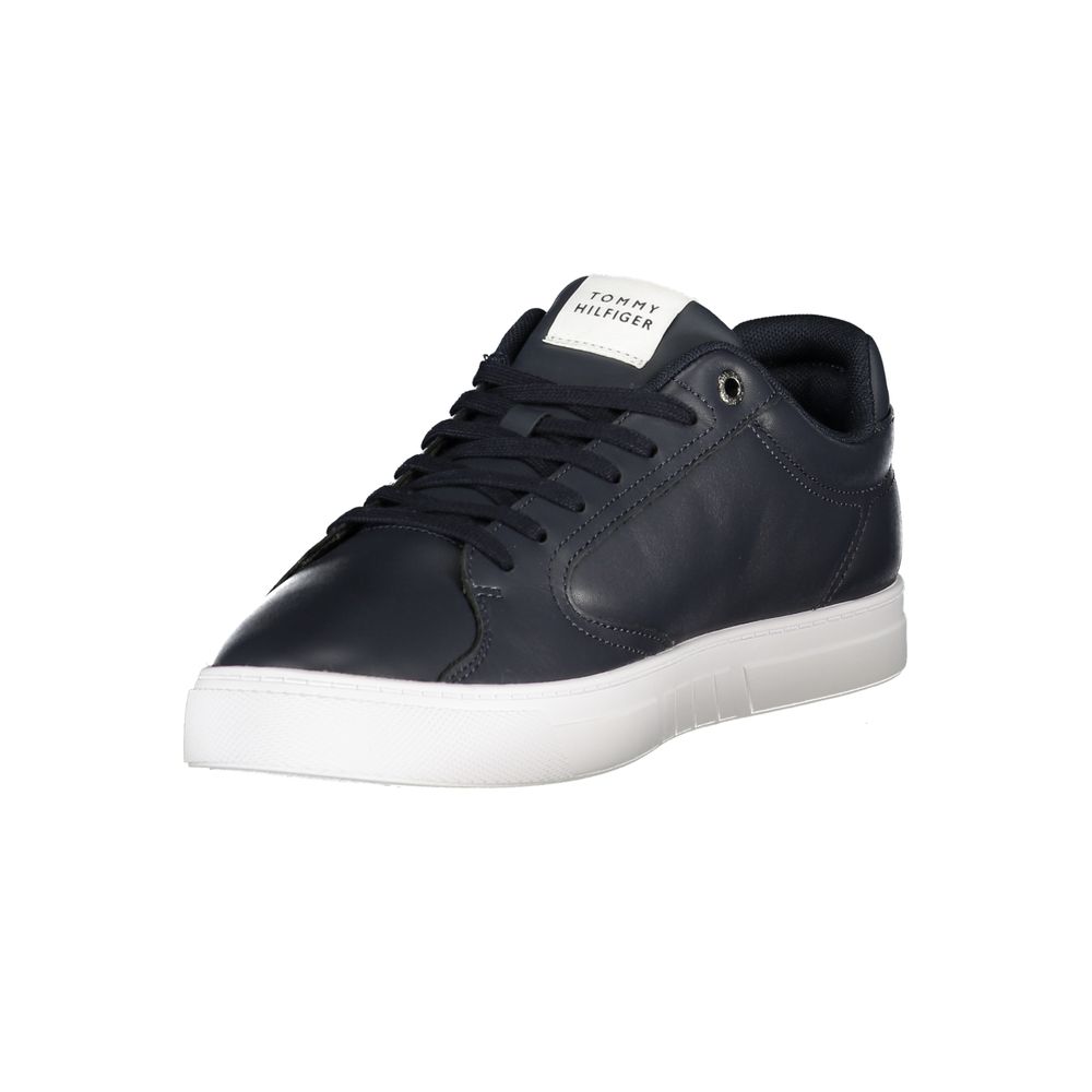 Tommy Hilfiger Blauer Polyester-Sneaker