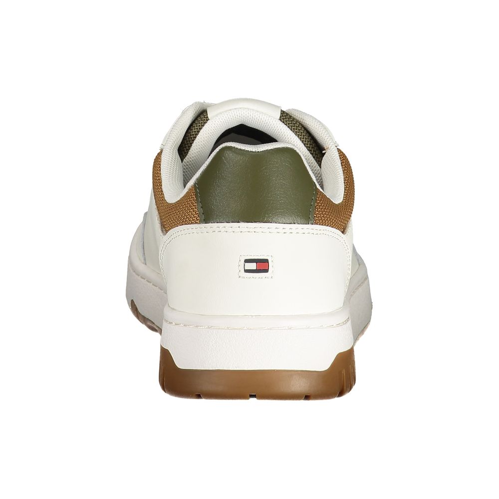 Tommy Hilfiger Weißer Polyester-Sneaker