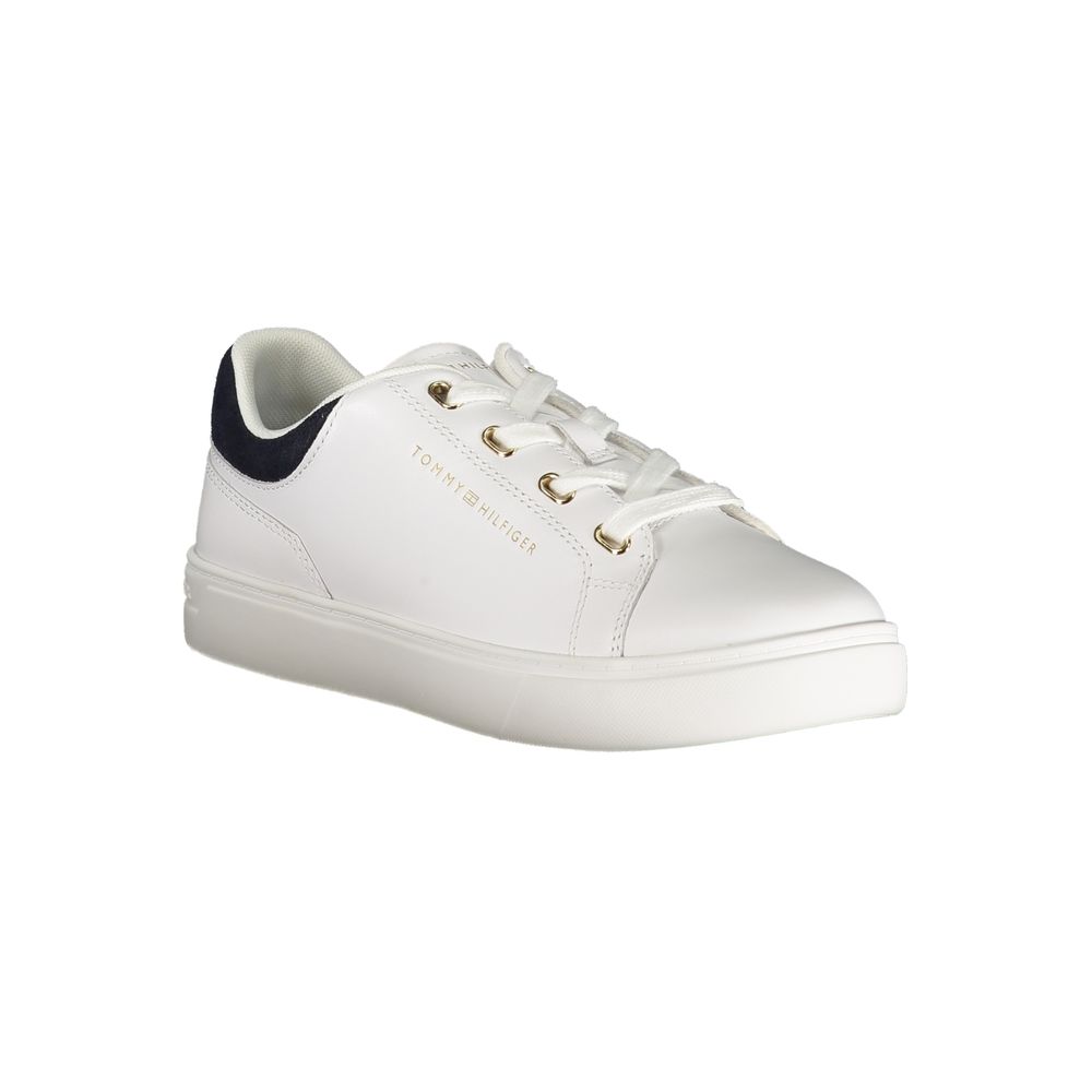Tommy Hilfiger Weißer Polyester-Sneaker