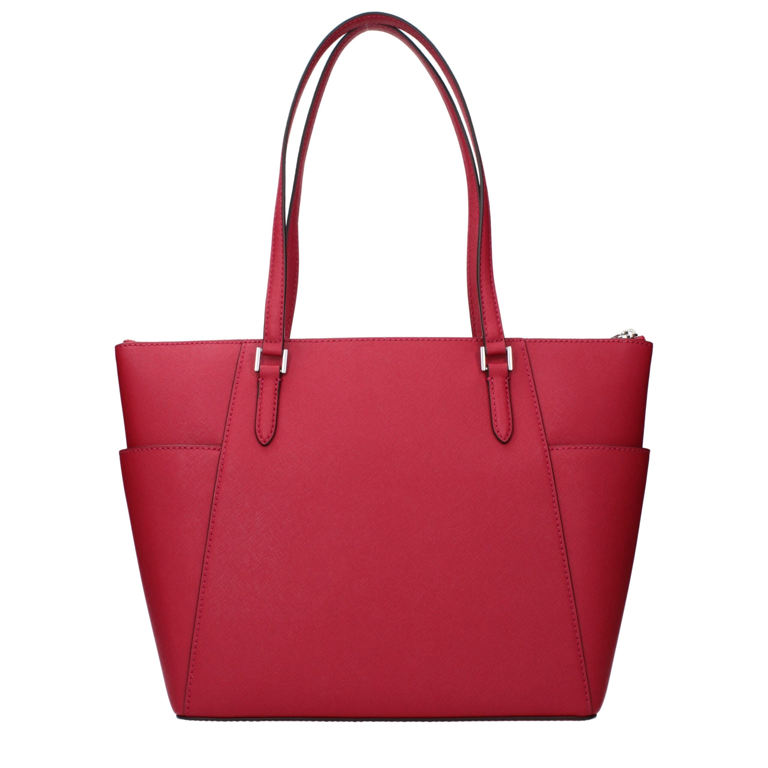 Michael Kors Rote Leder-Umhängetasche