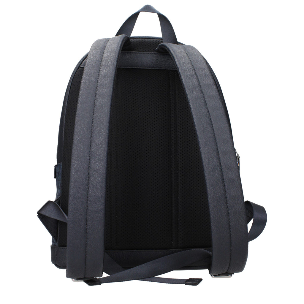 Michael Kors Blauer Stoffrucksack
