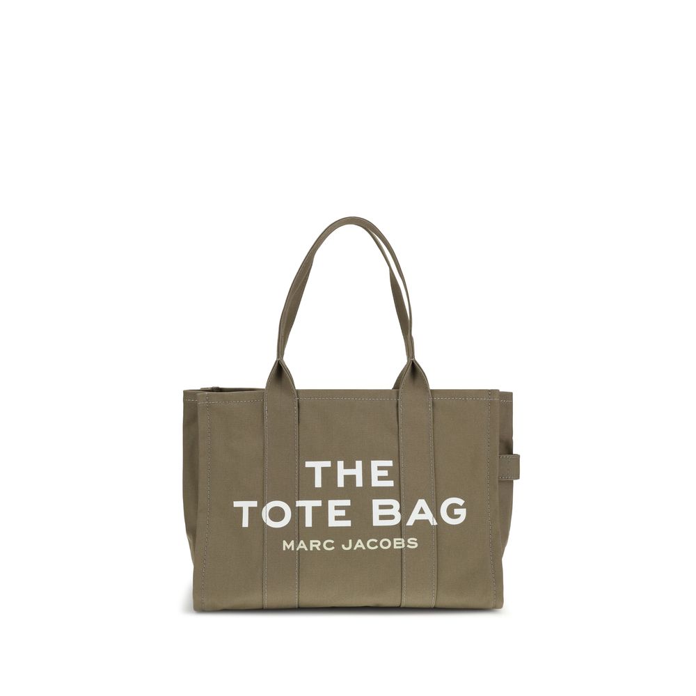 Marc Jacobs Grüne Baumwoll-Umhängetasche