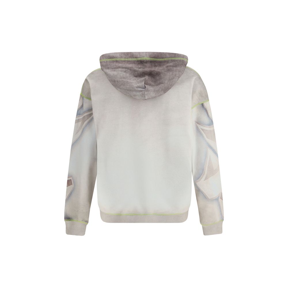 Diesel Graues Baumwoll-Sweatshirt