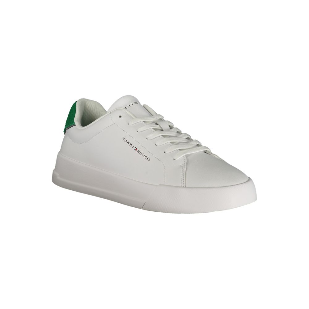 Tommy Hilfiger Weißer Polyester-Sneaker