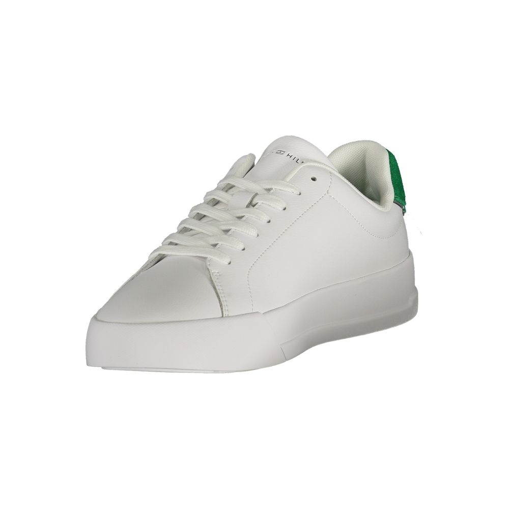 Tommy Hilfiger Weißer Polyester-Sneaker
