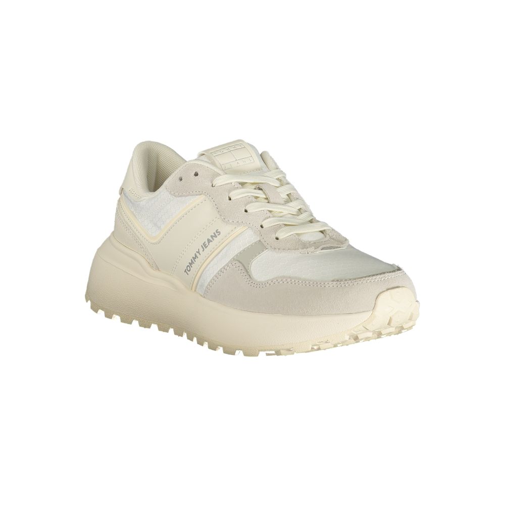 Tommy Hilfiger Weißer Polyester-Sneaker