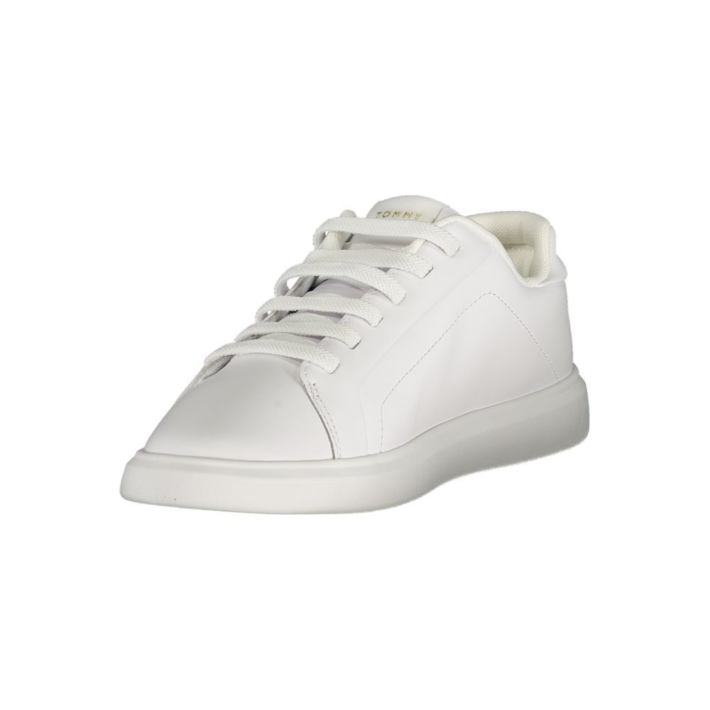 Tommy Hilfiger Weißer Polyester-Sneaker