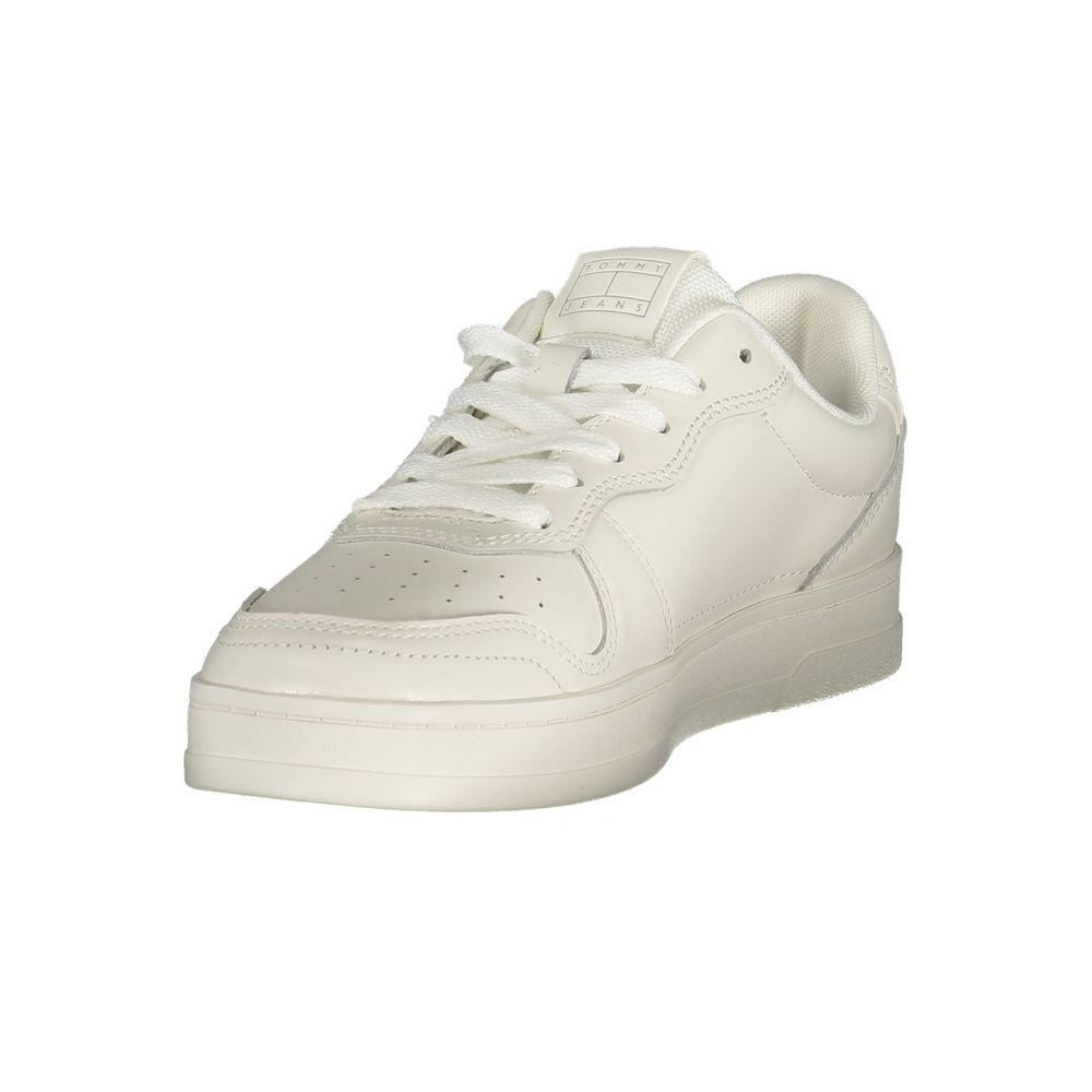 Tommy Hilfiger Weißer Polyester-Sneaker