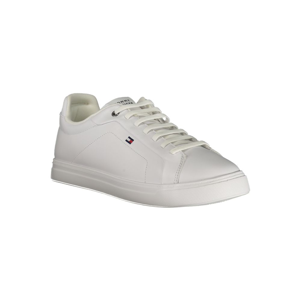 Tommy Hilfiger Weißer Polyester-Sneaker