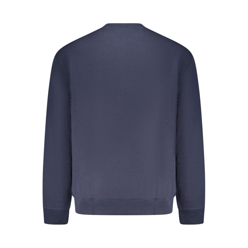 Calvin Klein Baumwoll-Sweatshirt in Blau