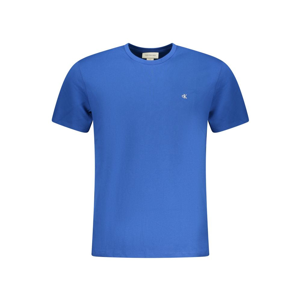 Calvin Klein Baumwoll-T-Shirt in Blau