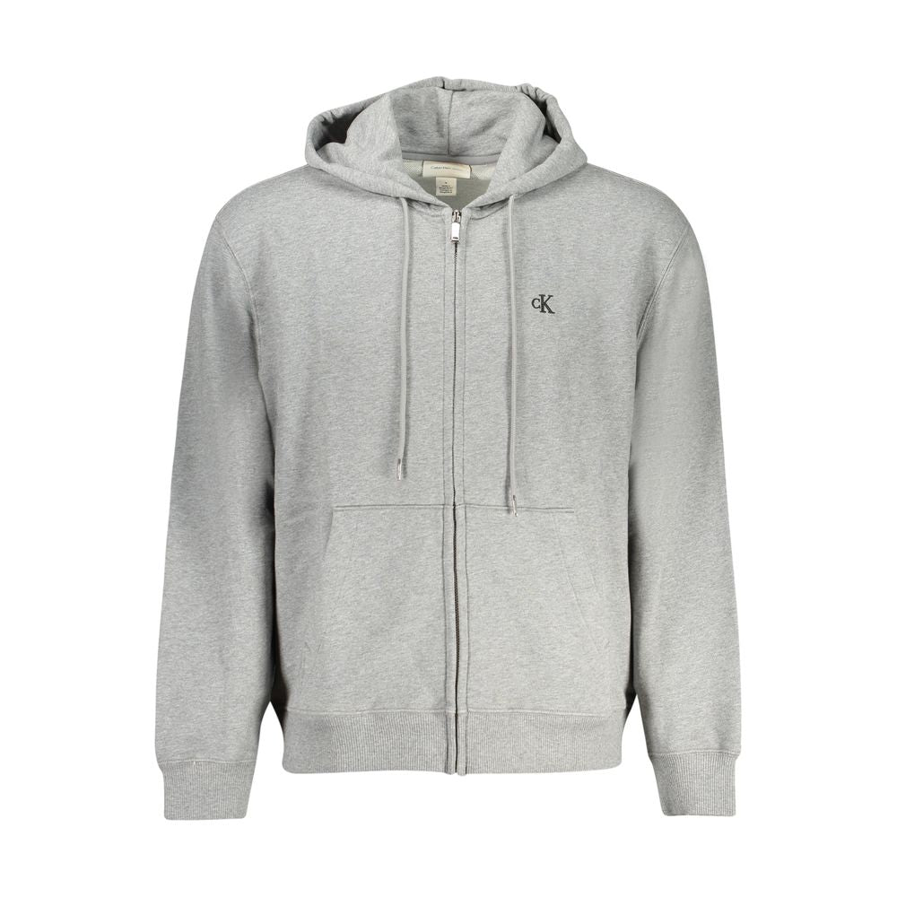 Calvin Klein Graues Baumwoll-Sweatshirt