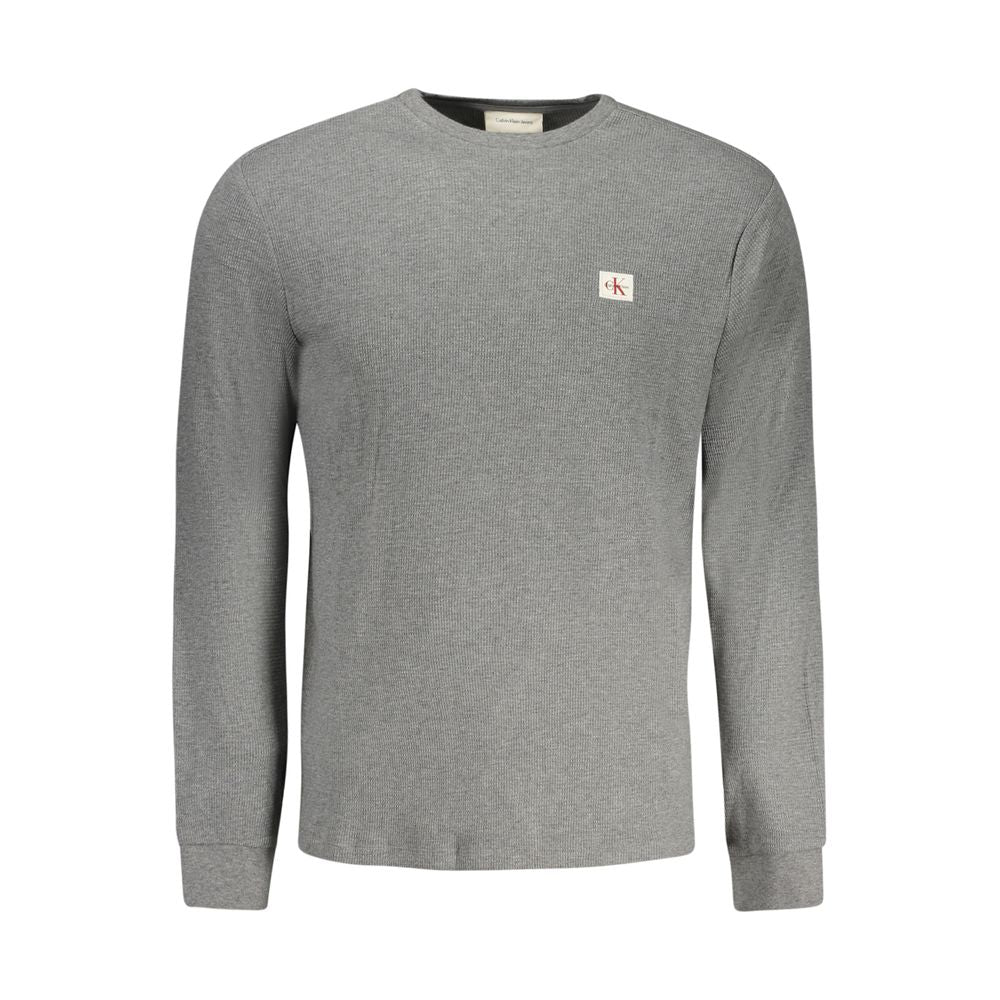 Calvin Klein Grauer Baumwollpullover
