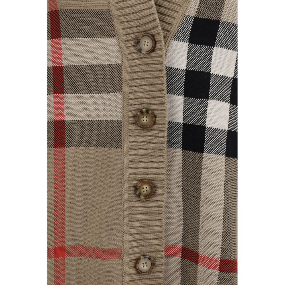 Burberry Beiger Polyester-Cardigan
