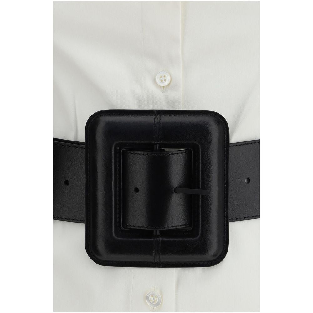 Balenciaga Weißes Baumwoll-Freizeitkleid