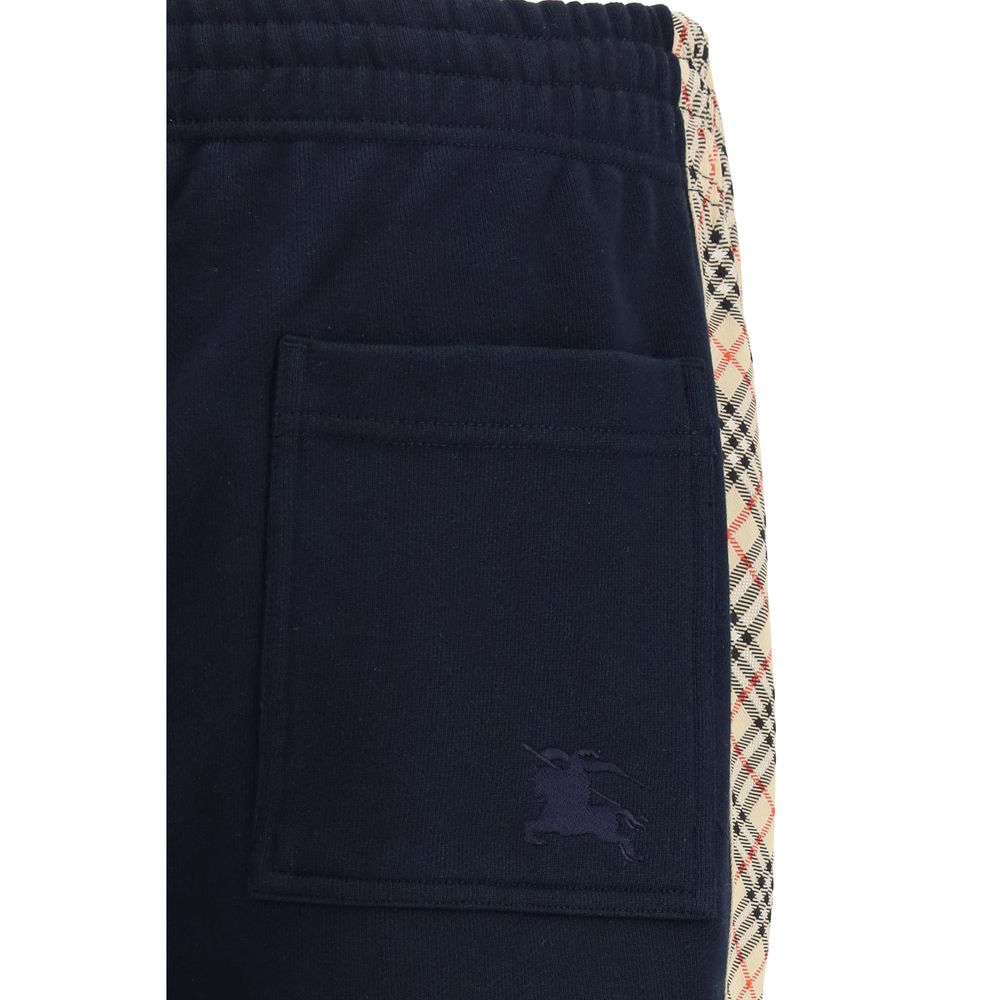 Burberry Blaue Jogginghose aus Baumwolle (Trainingshose)