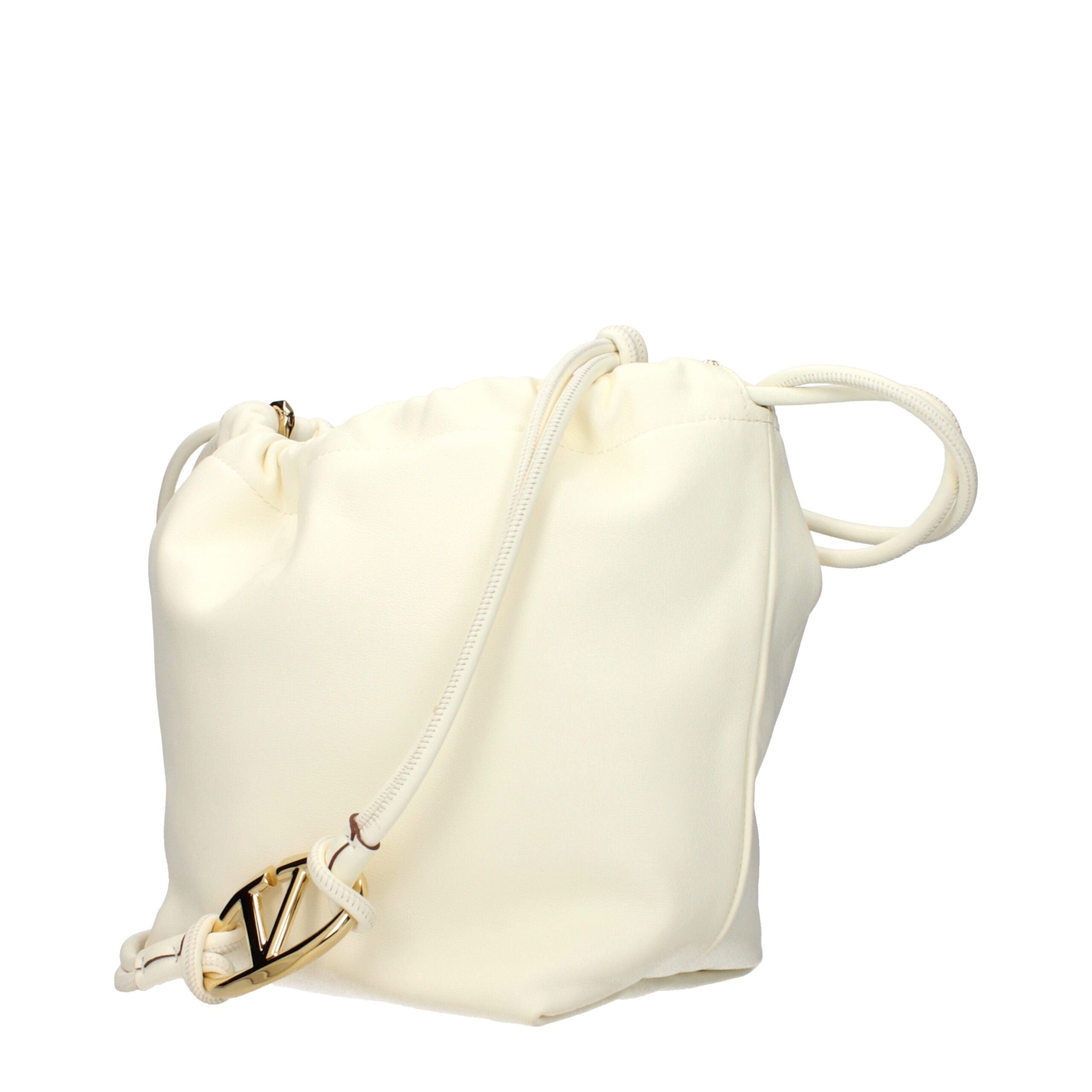 Valentino Garavani Schultertasche aus beigem Leder