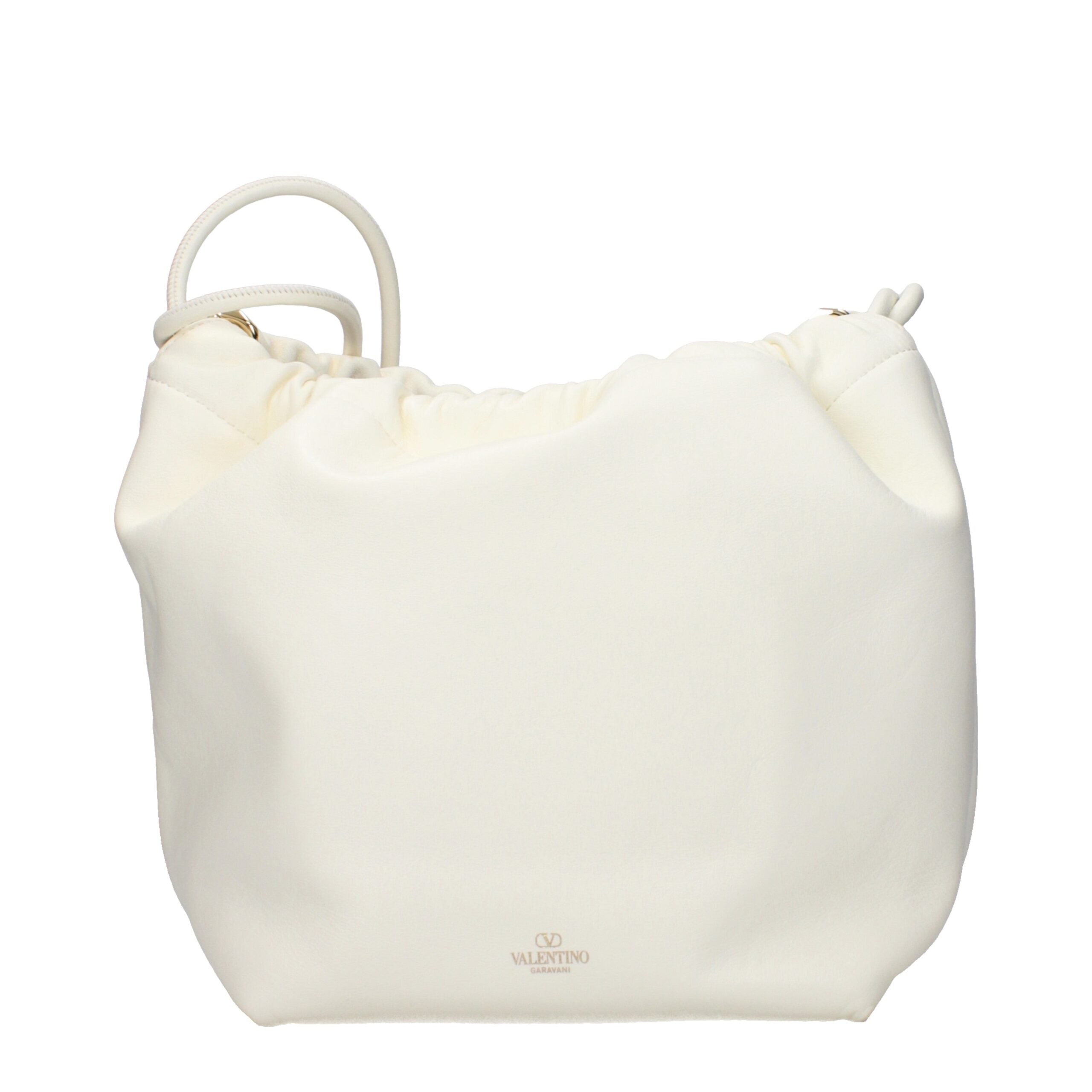 Valentino Garavani Schultertasche aus beigem Leder
