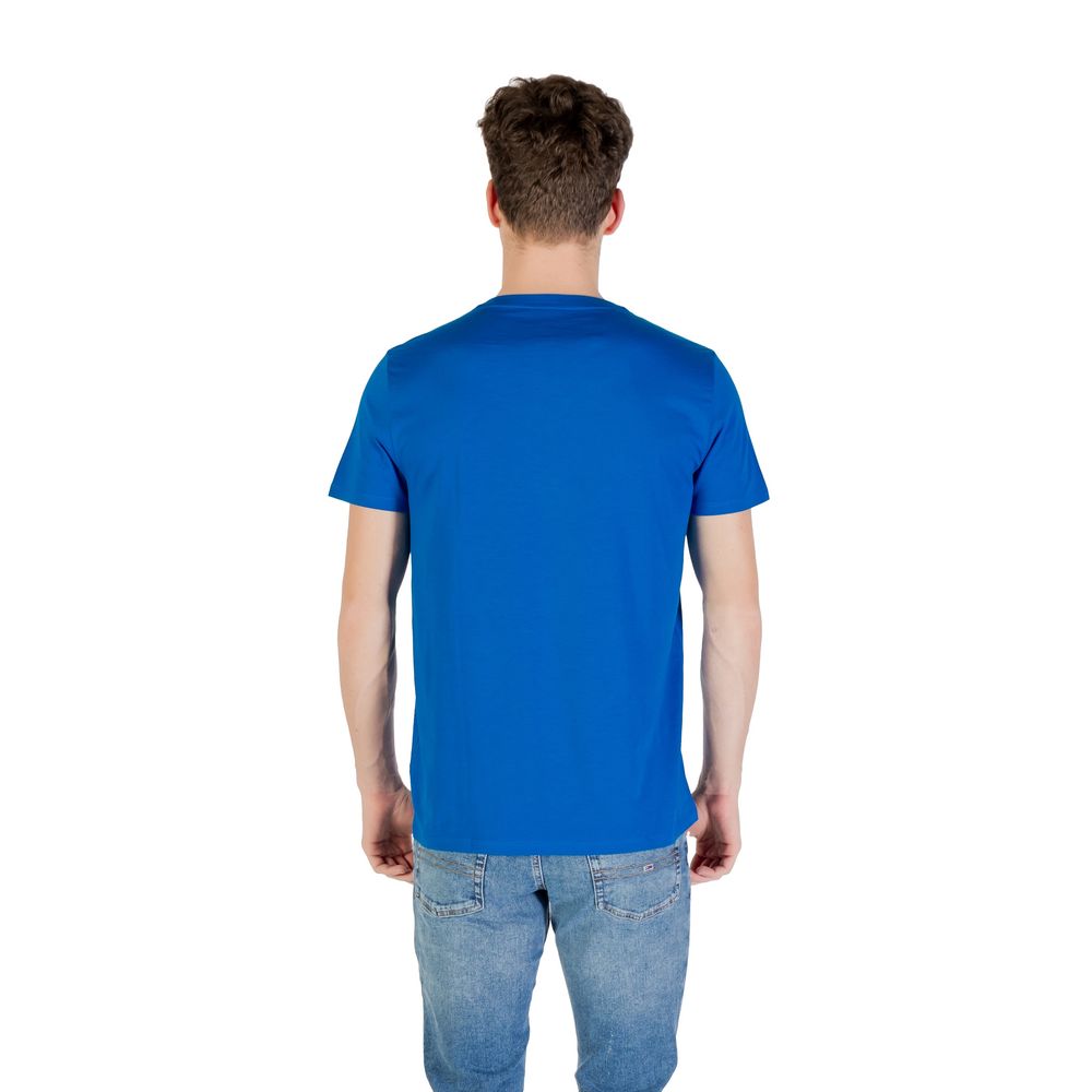 Lacoste Blaues Baumwoll-Shirt
