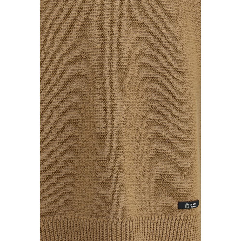 Prada Beige Woll-Sweatshirt
