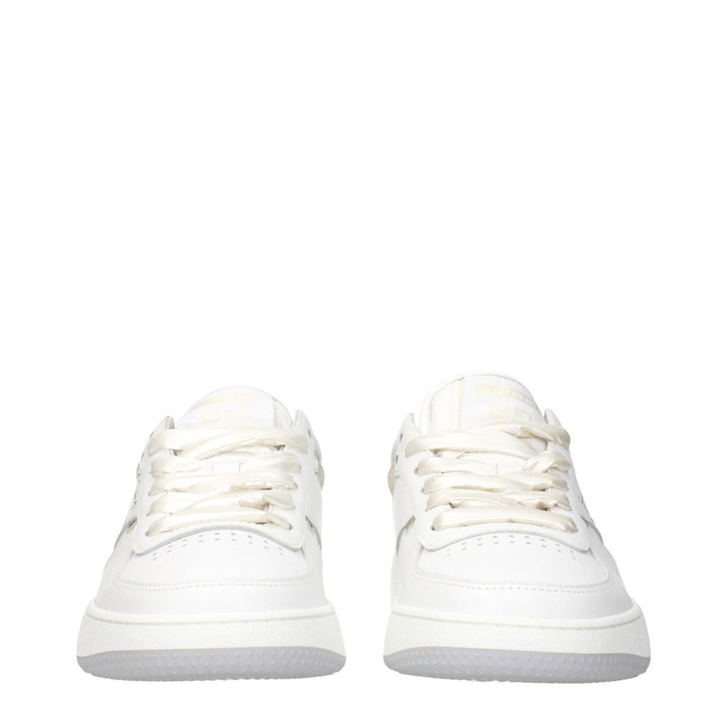 Givenchy Weiße Low-Top-Sneaker aus Leder