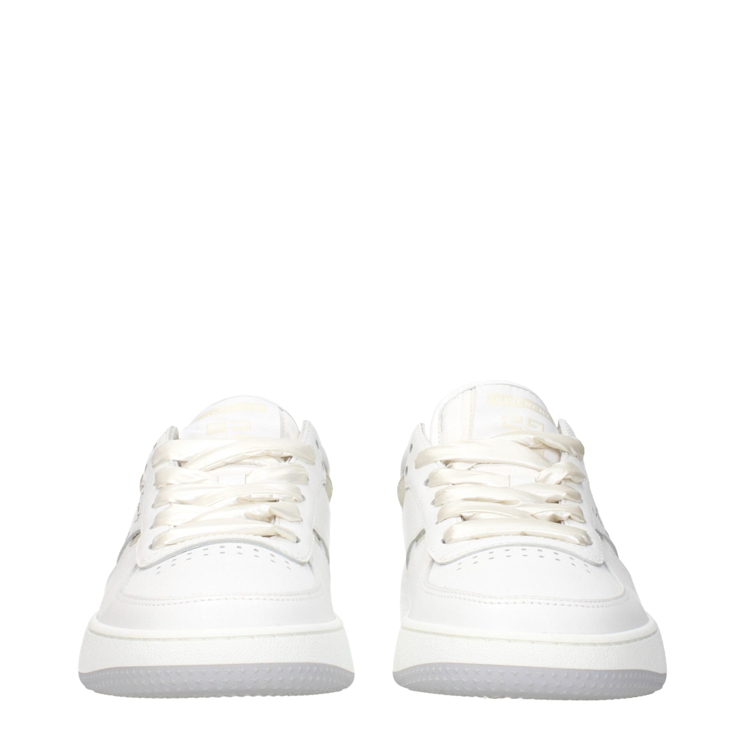 Givenchy Weiße Low-Top-Sneaker aus Leder