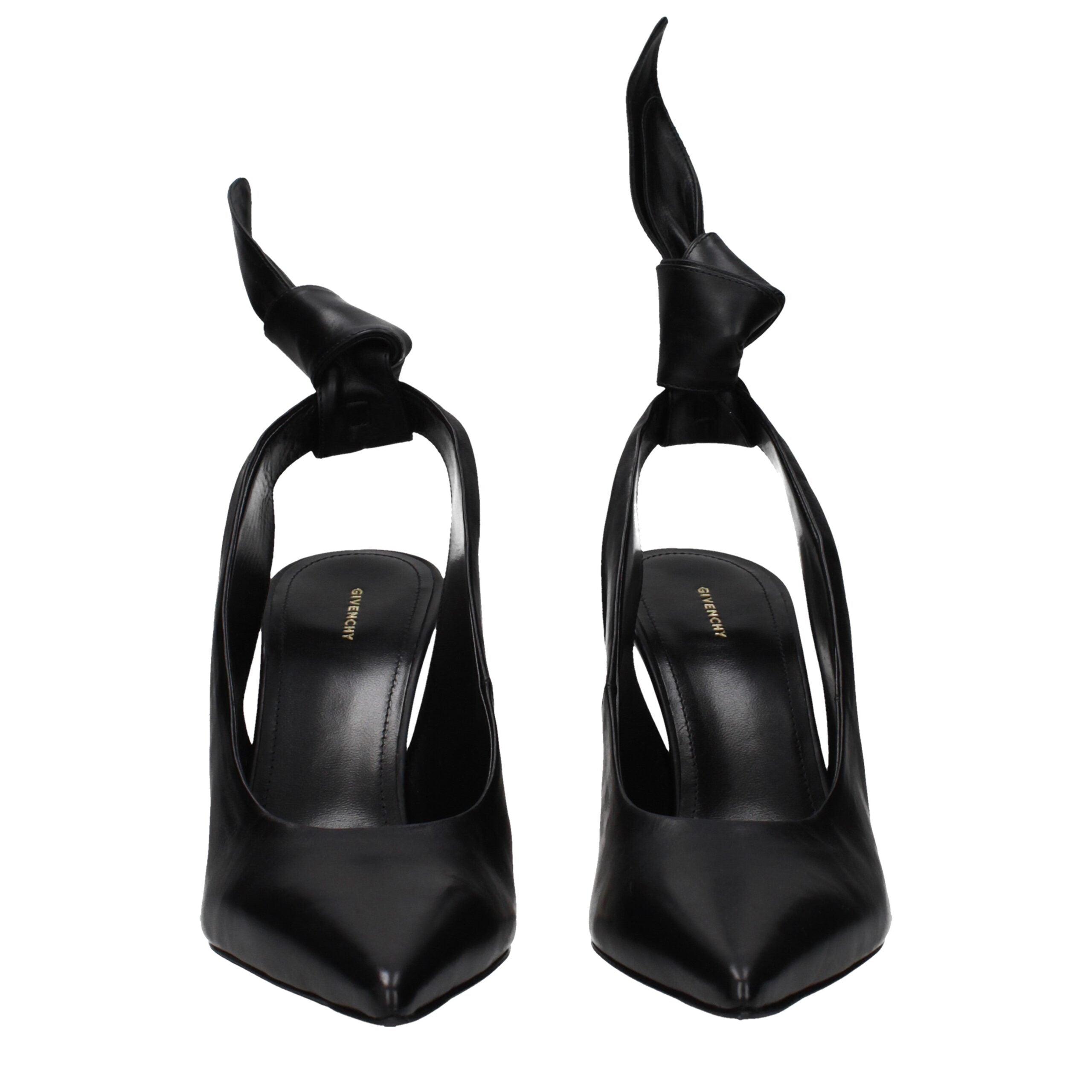 Givenchy Schwarze Leder Pumps mit hohem Absatz